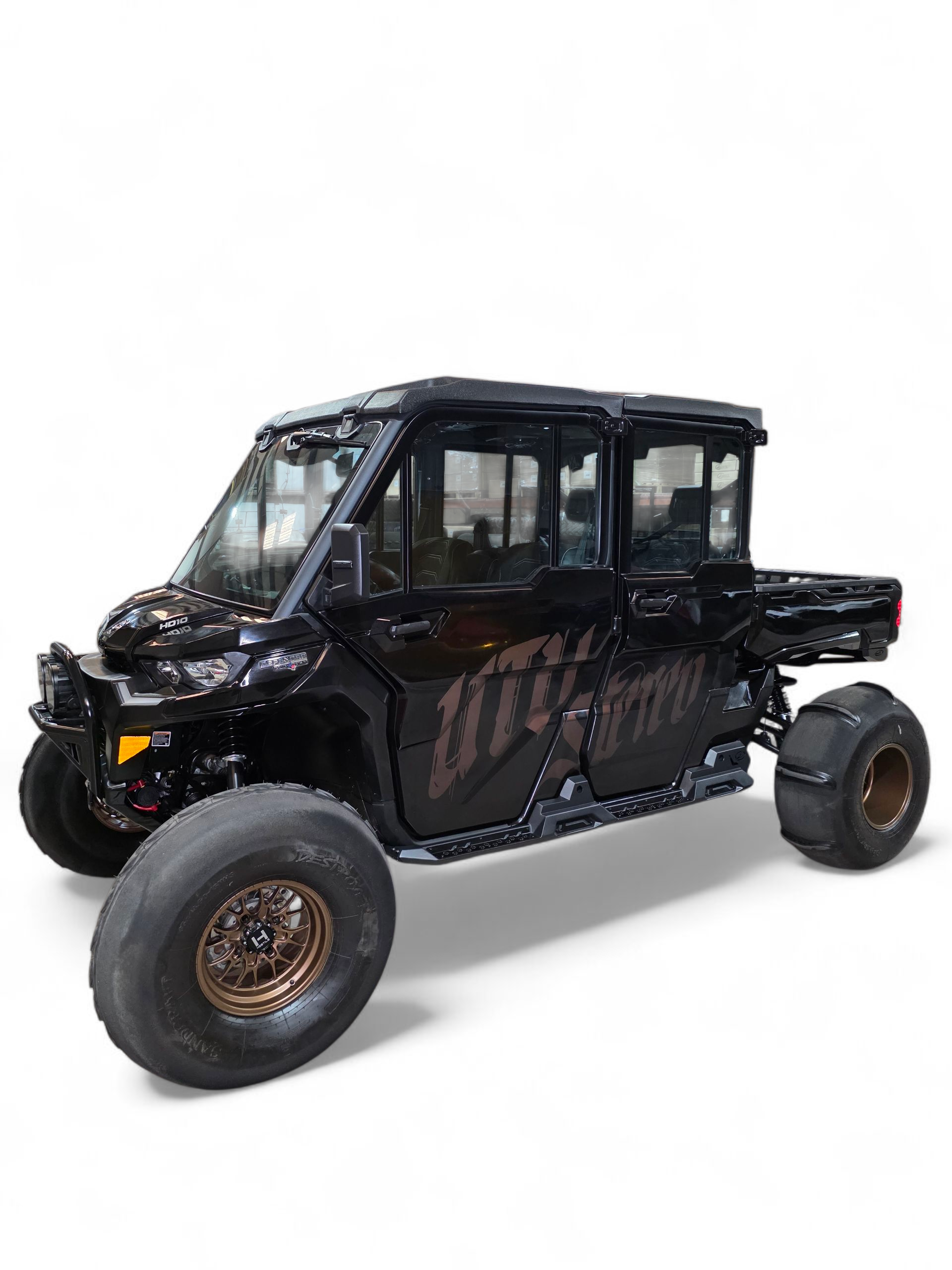 2016+ Can Am Defender HD10 Rock Steps (4 Seat)