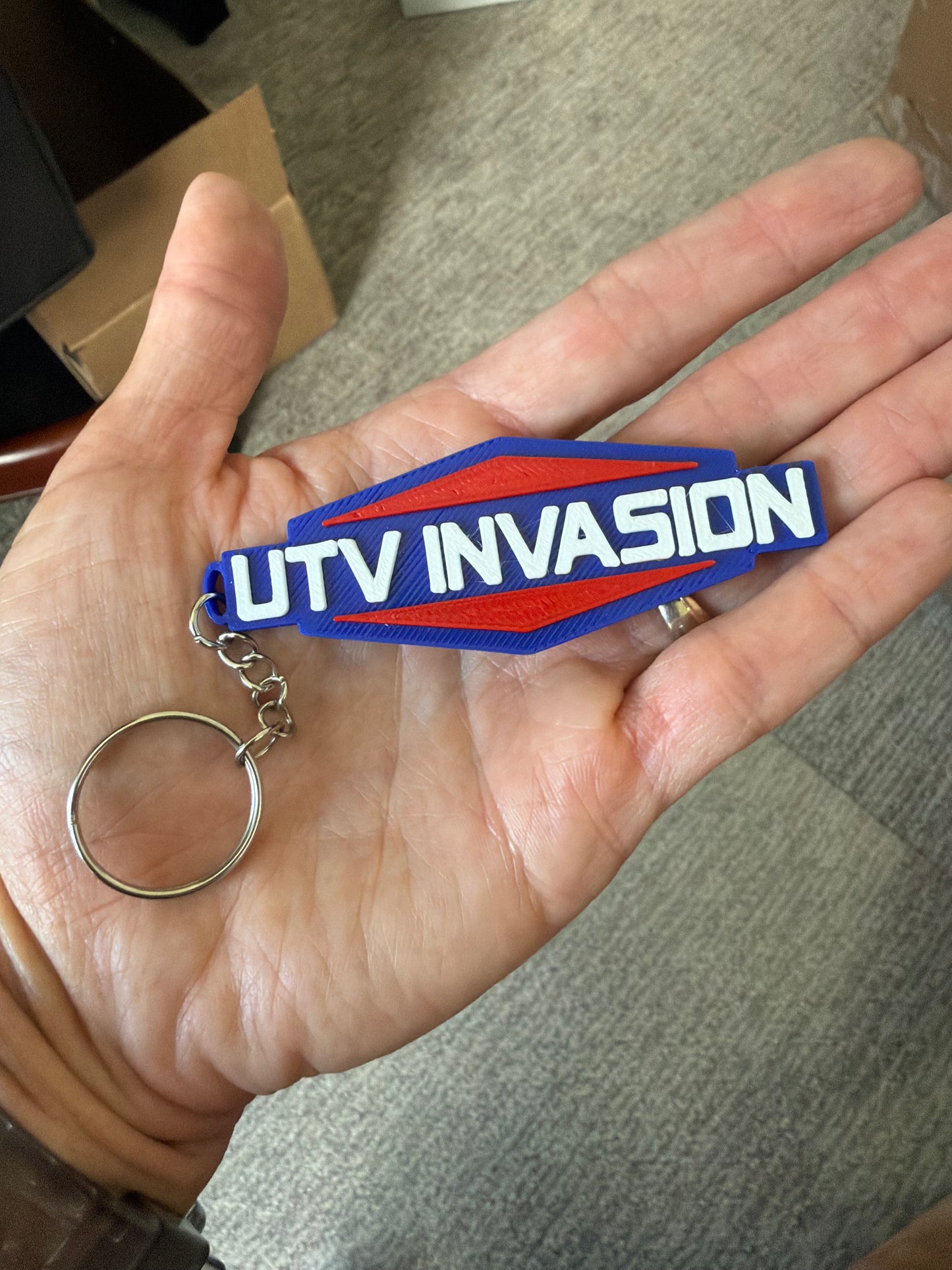 UTV Invasion Keychain