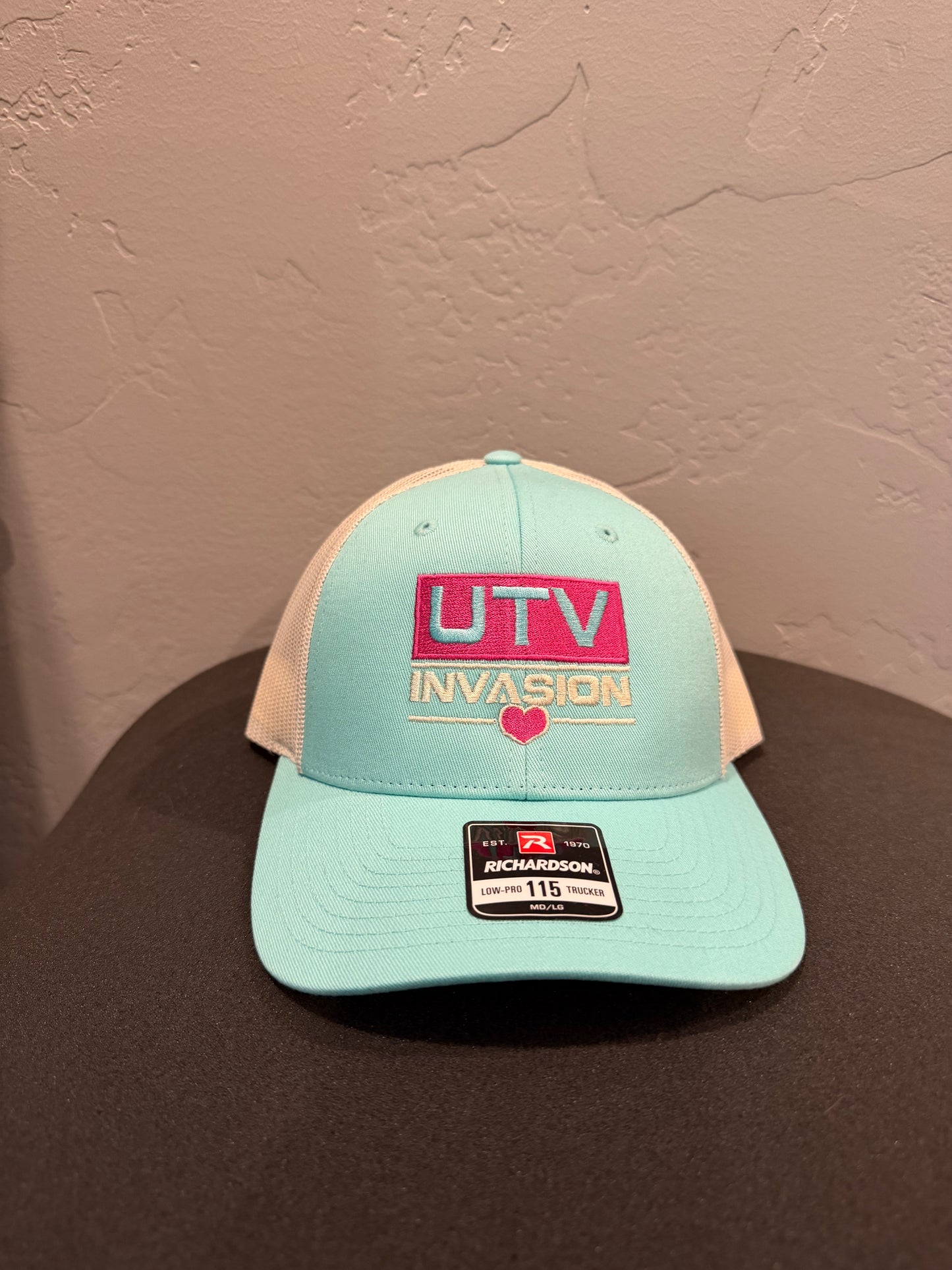Women's Curved Bill Teal/Cream