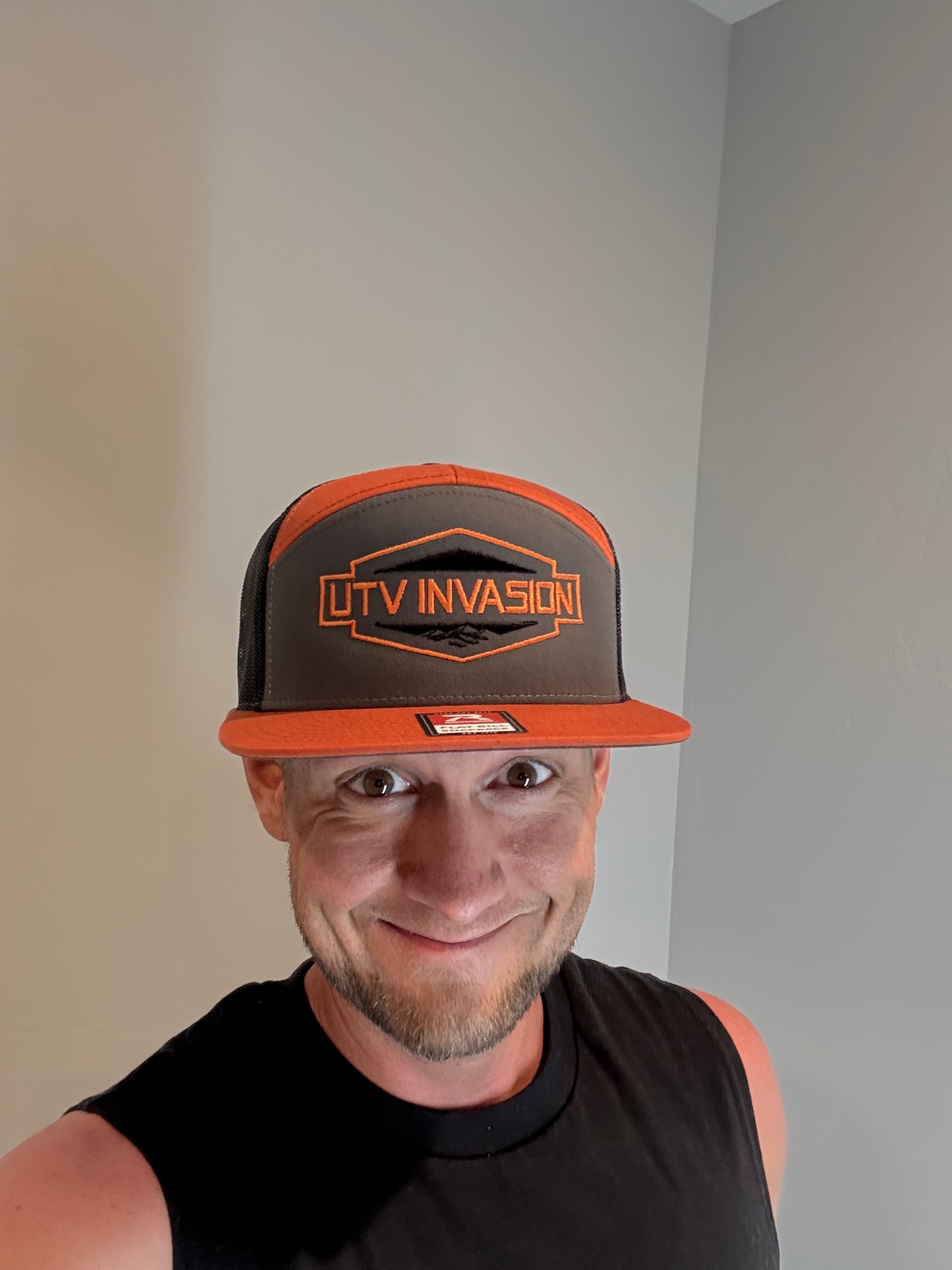 UTV Invasion Richardson 7 Panel Flat Brim