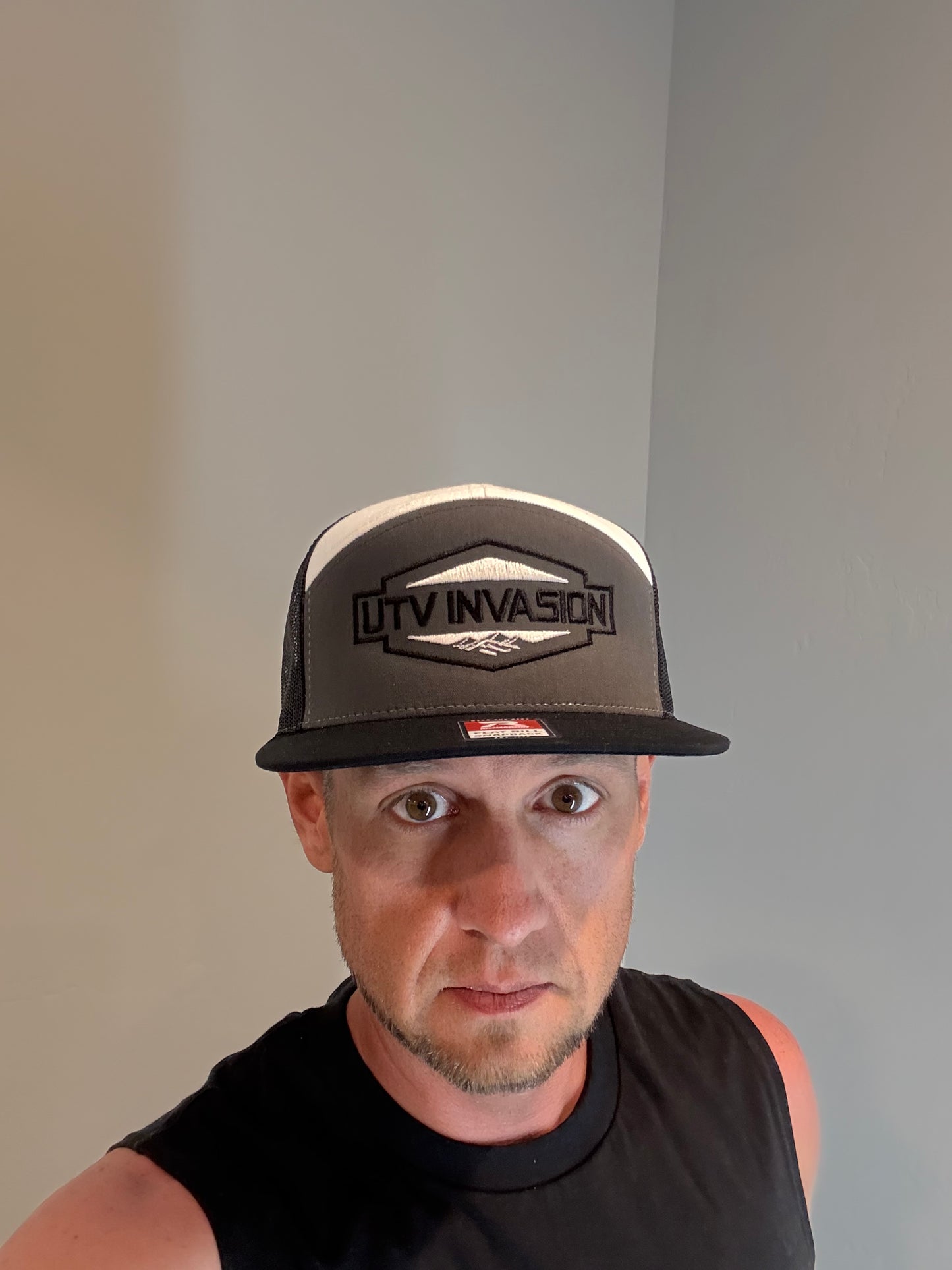 UTV Invasion Richardson 7 Panel Flat Brim