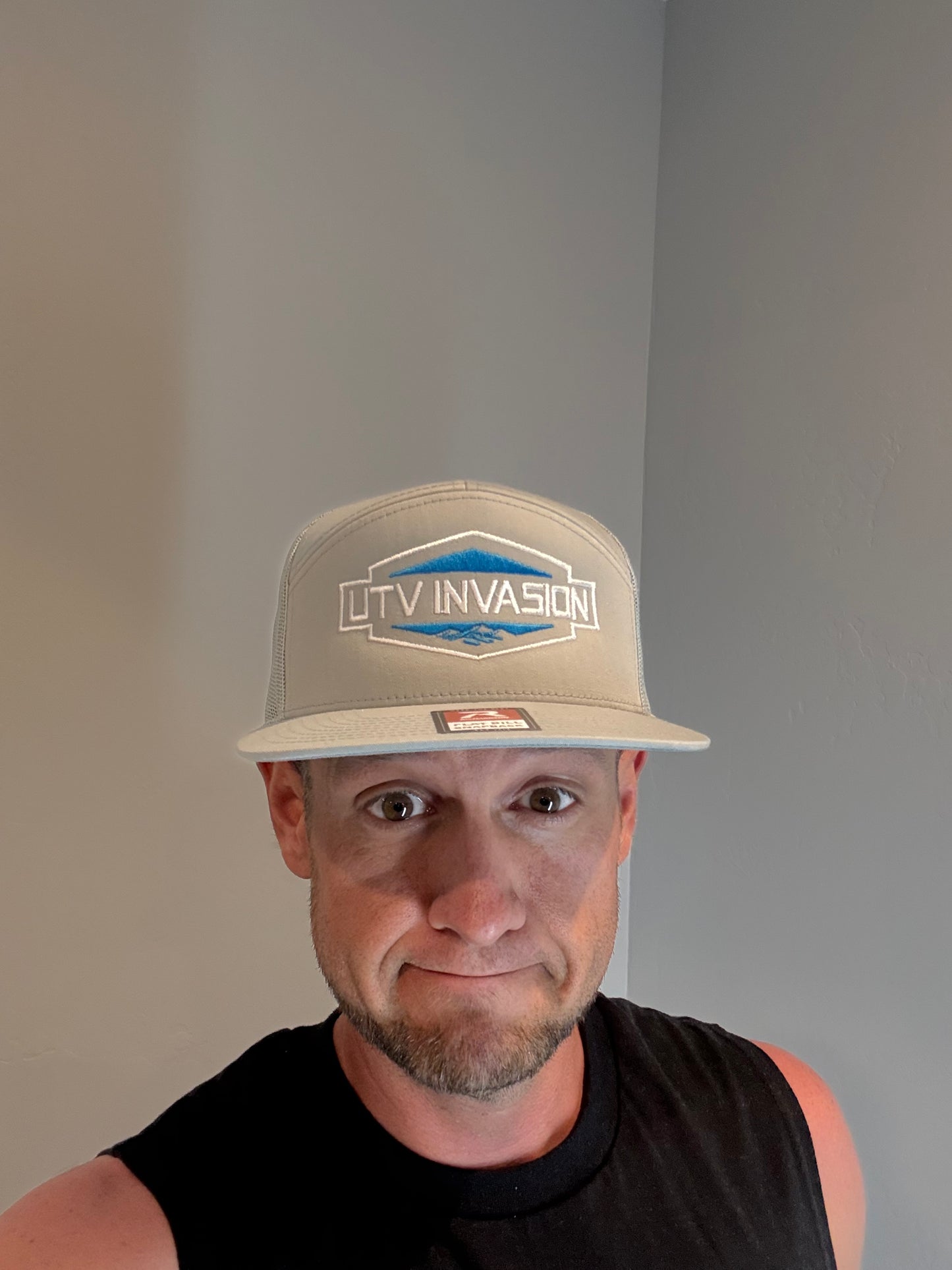 UTV Invasion Richardson 7 Panel Flat Brim