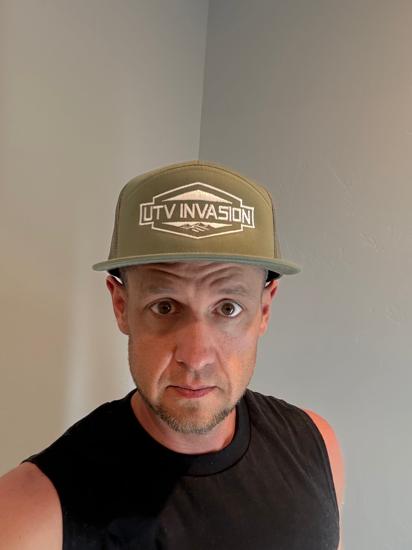 UTV Invasion Richardson 7 Panel Flat Brim
