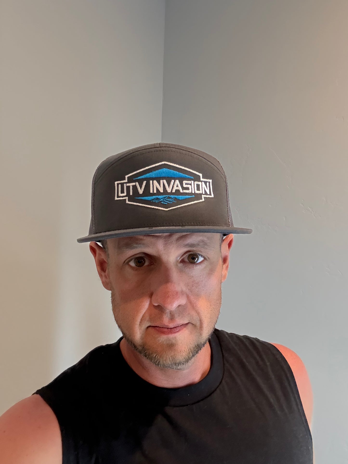 UTV Invasion Richardson 7 Panel Flat Brim