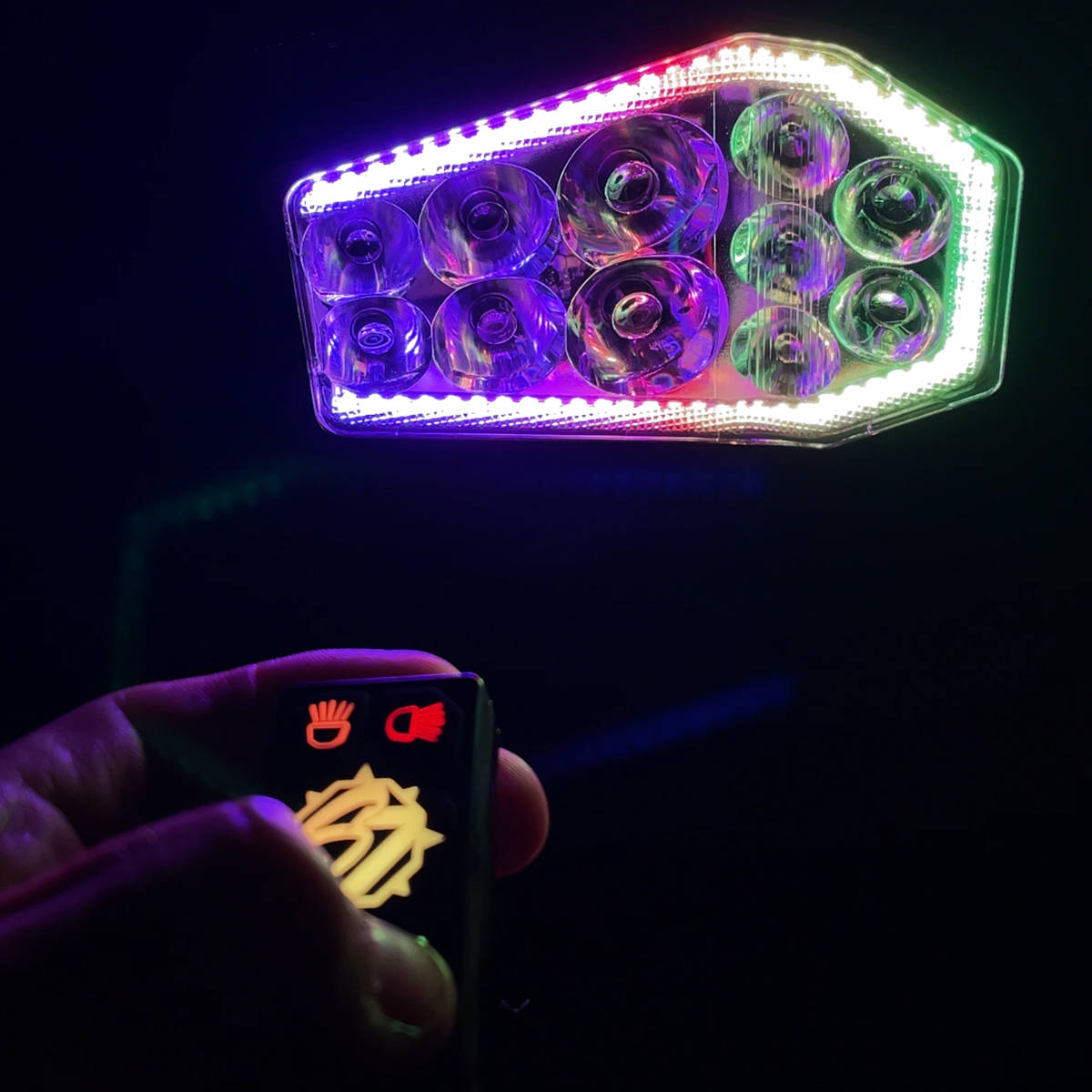 Sector Seven PRIZM Lighted Mirror