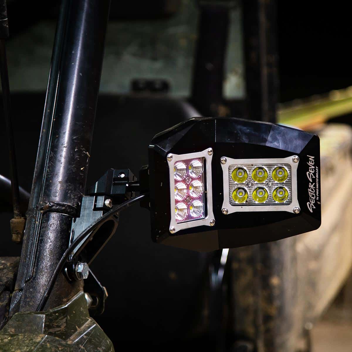 Spectrum Lighted Mirrors with Bung Mount – Ultimate Fit Kit – Polaris Ranger