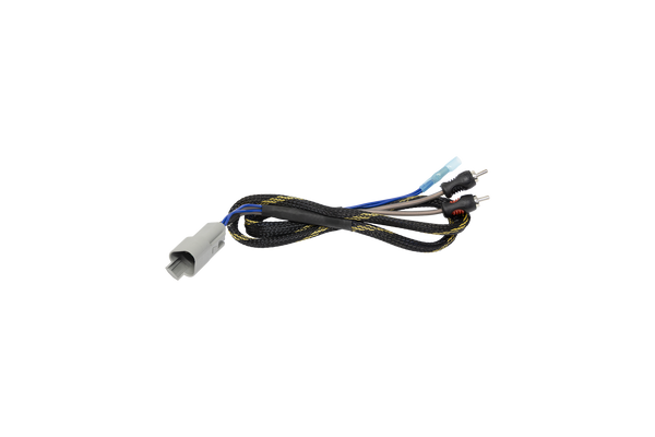 UTV Stereo Defender HD11 BRP GO! Subwoofer RCA Output Harness - 3' | UTVS-DEF2-GO-SUB-OUT-3