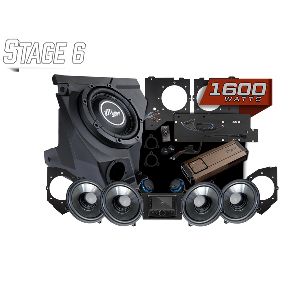 KAWASAKI® TERYX H2 Elite Stage 6 Stereo Kit | UTVS-H2-S6