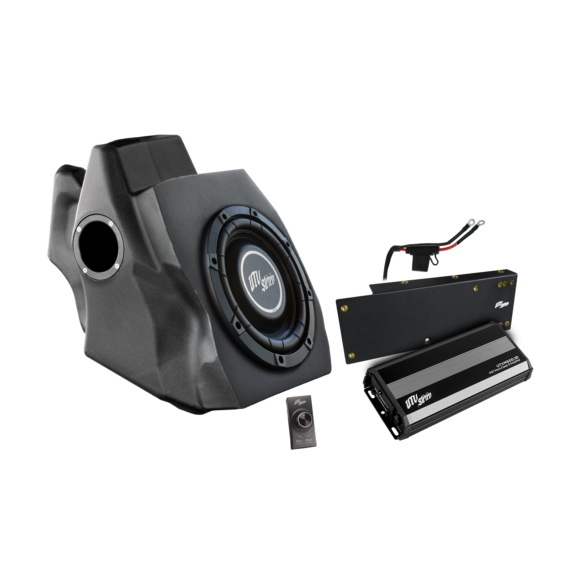 '20-'24 RZR® Pro Series 500W Subwoofer Kit Subwoofer Kit | UTV Stereo ...