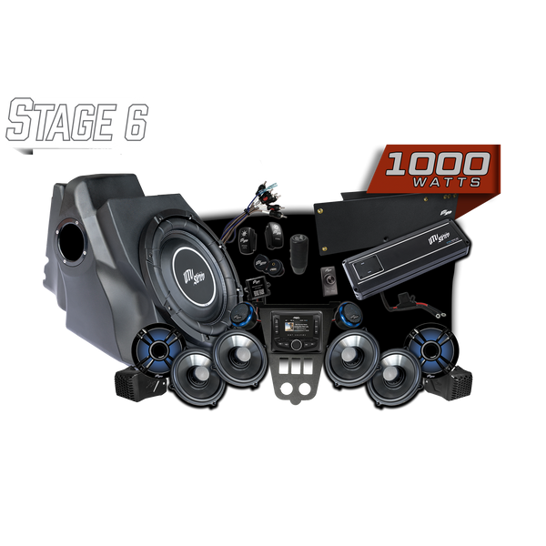 '25-'26 RZR® Pro Series Signature Stage 6 Stereo Kit | UTVS-PRO2-S6-S