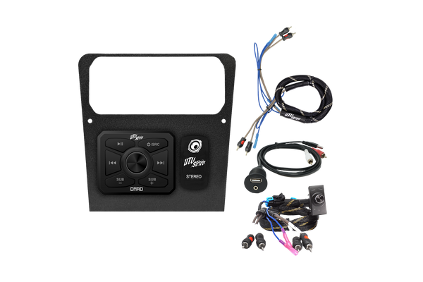 Maverick R Head Unit Mount Kit w/ Bass Knob | UTVS-R-HUMT-KIT-BASS-KNOB