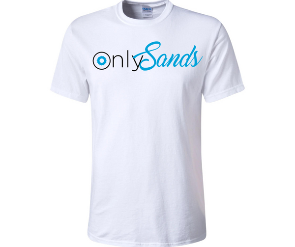 Only Sands plain white T