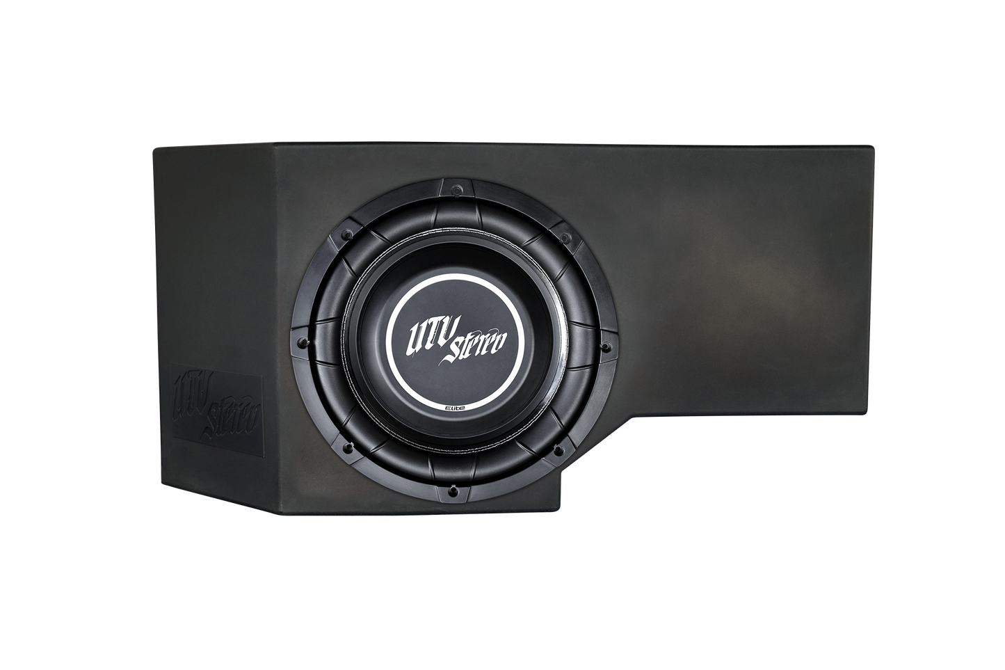 Can-Am® Defender HD11 Vented 10" Rear Passenger Subwoofer Enclosure Unloaded | UTVS-DEF2-VENC-PASS-10-REAR